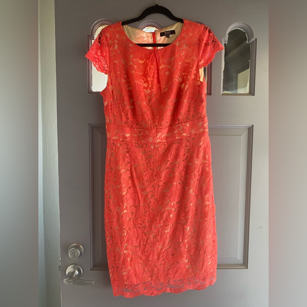 Alex Marie Lace Sheath Dress